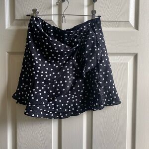 Princess Polly Black and White Polka Dot Mini Skirt